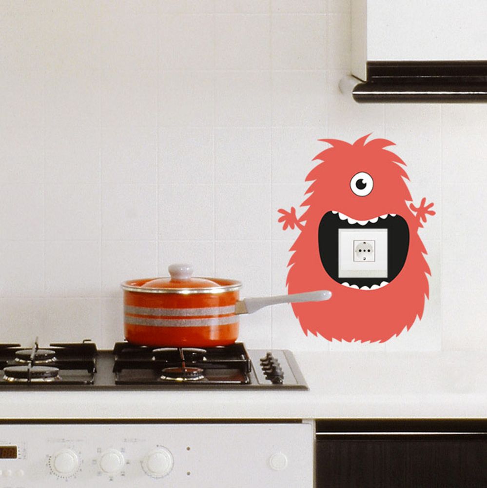 Other wall decoration - Sticker Prise Monstre - DECOLOOPIO