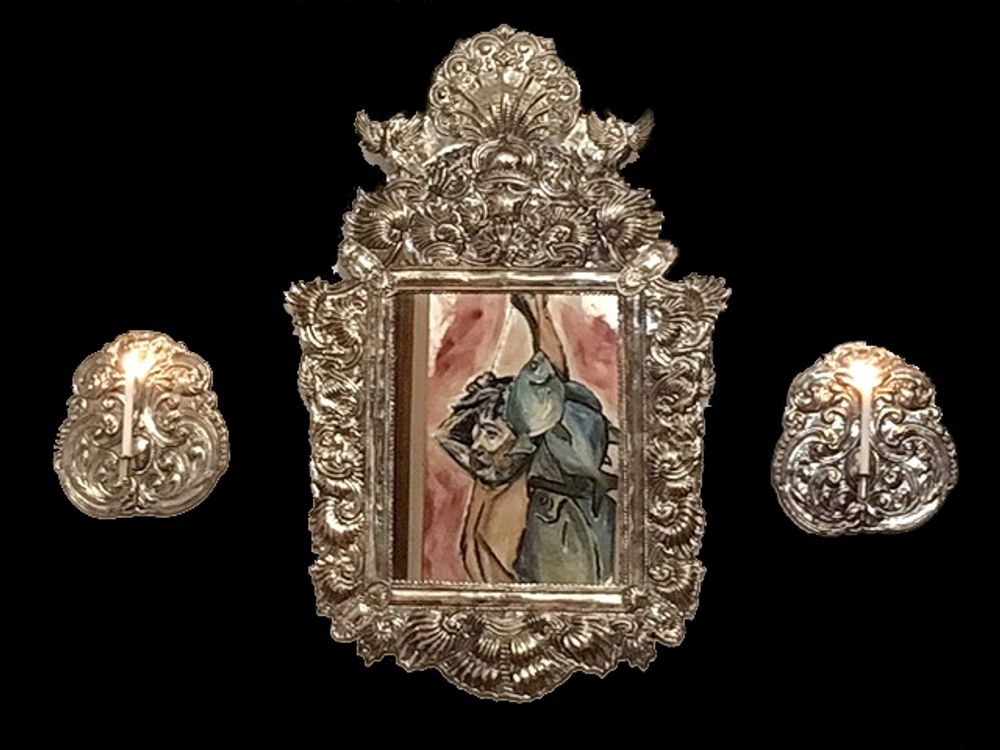 Unique pieces - Colonial Epoque Replica Mirror - NATIVO ARGENTINO