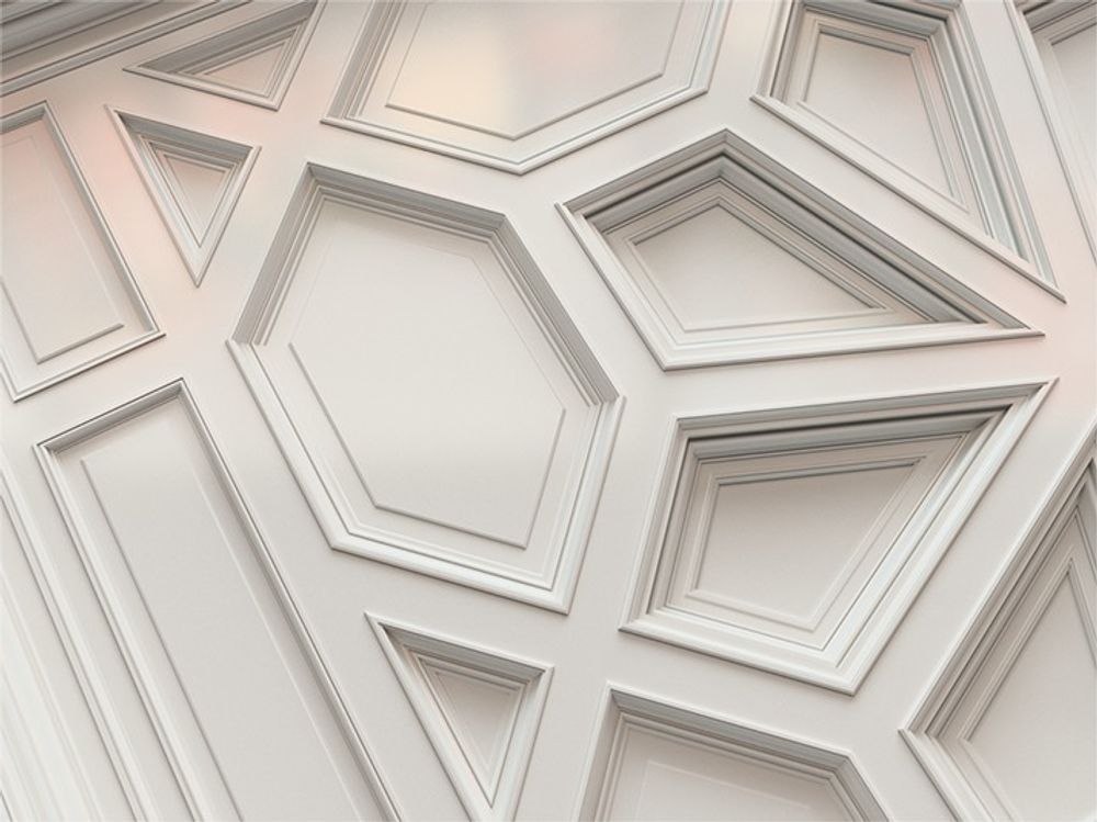 Objets de décoration - La conception de plafond classique pl-c 4 - DECORIGHT COLLECTION