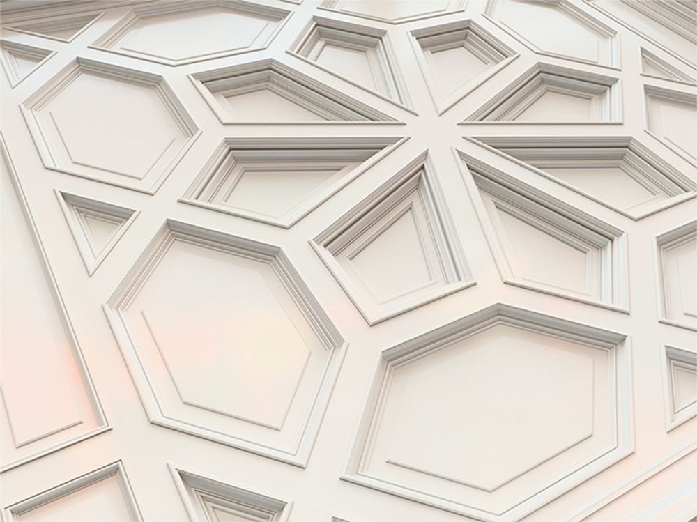 Objets de décoration - La conception de plafond classique pl-c 4 - DECORIGHT COLLECTION