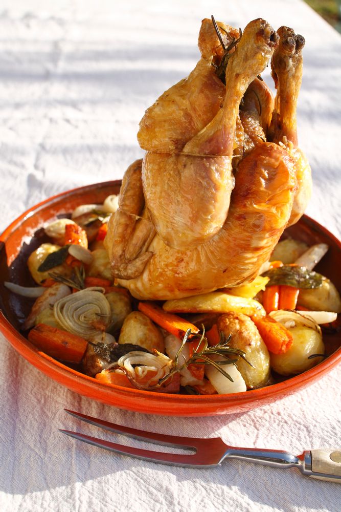 Platter and bowls - Cocorico - TERAFEU TERAFOUR