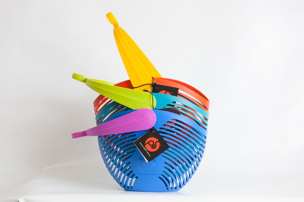 Garden accessories - ARYA - SHAPE PEGS BASKET - POS DESIGN