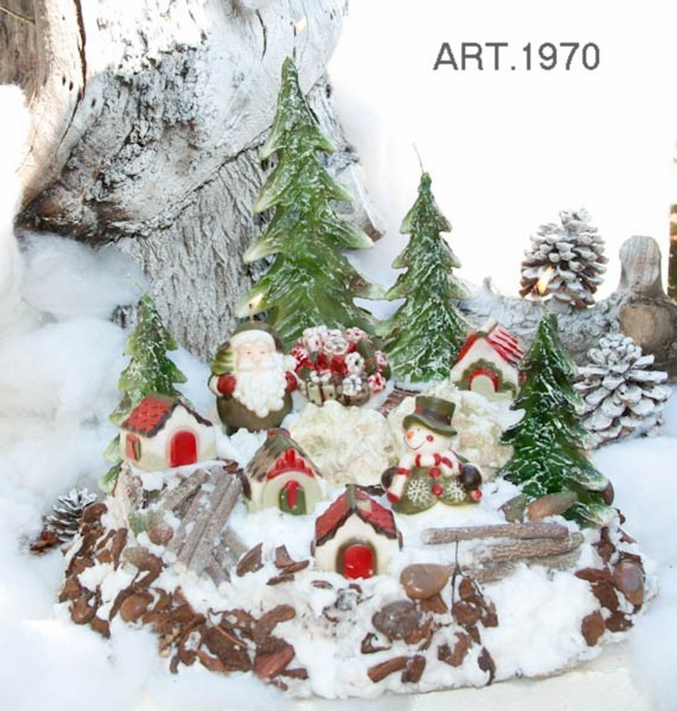 Decorative objects - CHRISTMAS CANDLES - CERERIA INTRONA SRL