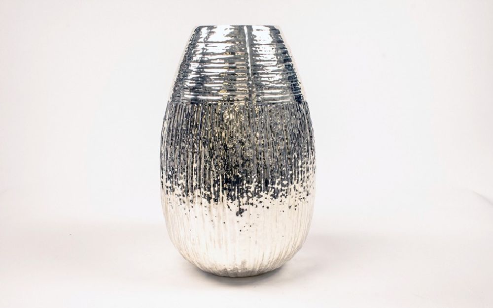 Verre d'art - Vase à rayures - AKCAM