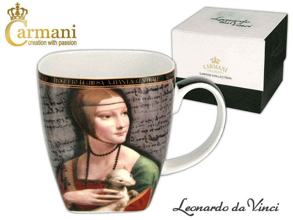 Poterie - LEONARDO da VINCI Grande tasse 500ml - CARMANI - HANIPOL