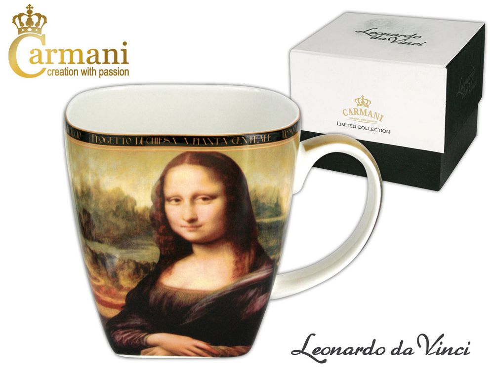 Poterie - LEONARDO da VINCI Grande tasse 500ml - CARMANI - HANIPOL