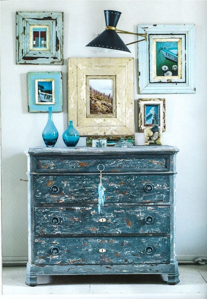 Other wall decoration - Reclaimed Wooden frames - original patina - TRIBUS & ROYAUMES PIECES UNIQUES