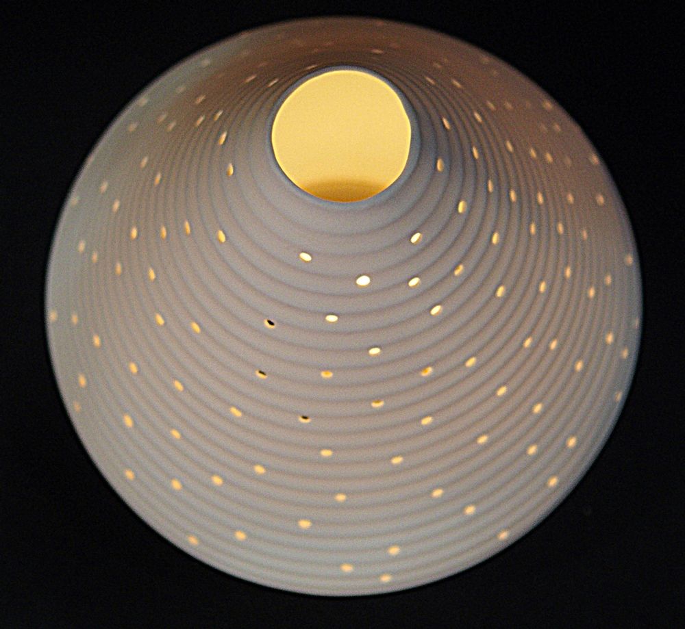 Table lamps - lantern - PORCELAINES JACQUES PERGAY