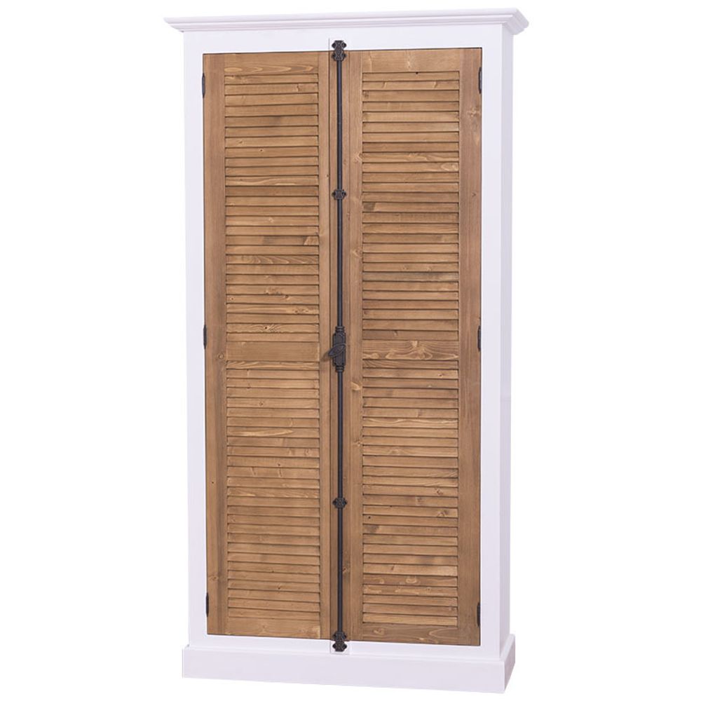 Chiffonniers - Armoire avec portes persiennes et cremone - SZEL MOB