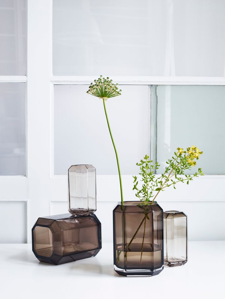 Vases - Jewel Vase Blue - LOUISE ROE COPENHAGEN