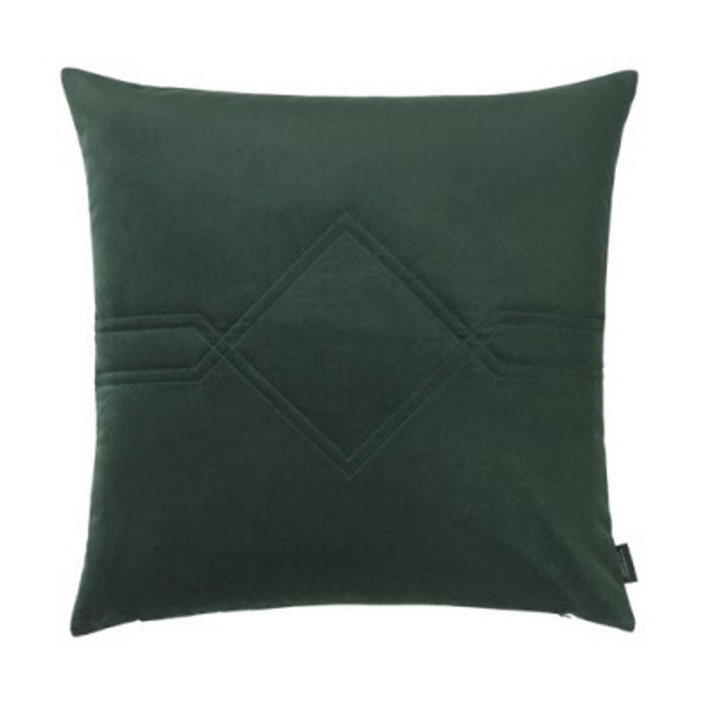 Coussins textile - Coussin en velours de diamant/Kvadrat Remix Jade Vert - LOUISE ROE COPENHAGEN