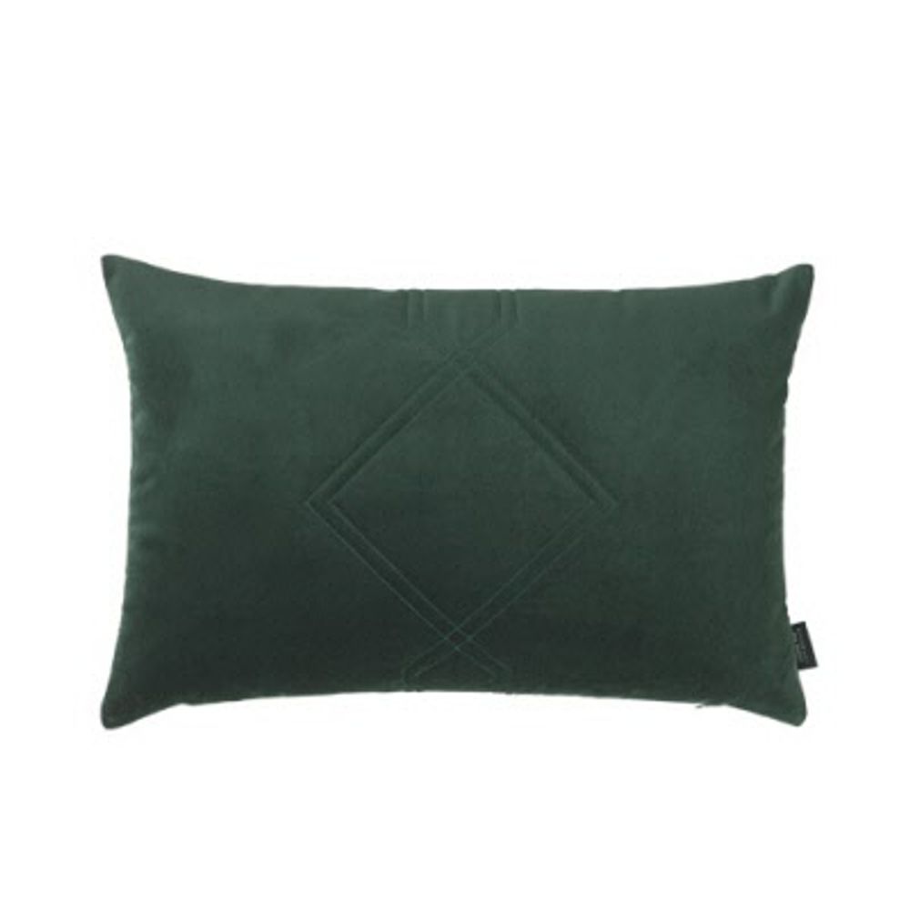 Coussins textile - Coussin en velours de diamant/Kvadrat Remix Jade Vert - LOUISE ROE COPENHAGEN