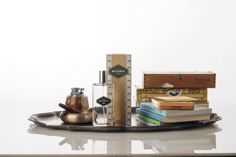 Parfums d'intérieur - Rattan Reed Diffuser and Room Spray - BELFORTE FRAGRANZE ITALIANE