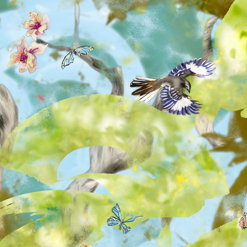 Revêtements muraux - The Garden of Good and Evil collection - MUSHABOOM DESIGN