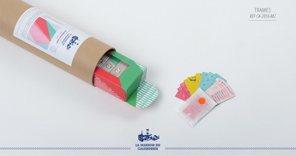 Stationery - Advent Calendar - Frame Model - LA MAISON DU CALENDRIER
