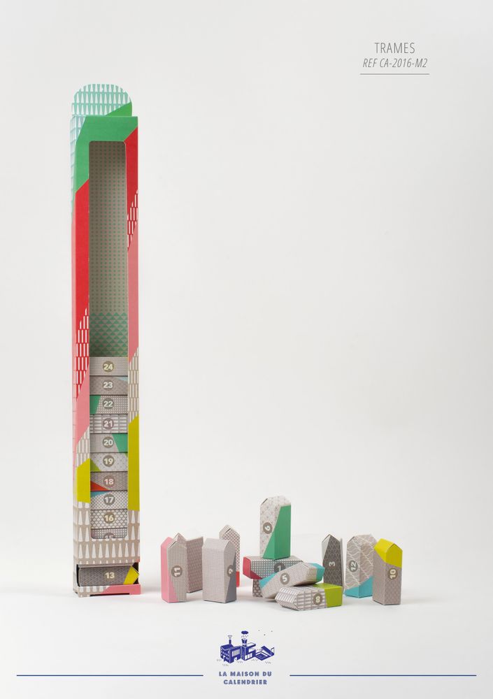 Stationery - Advent Calendar - Frame Model - LA MAISON DU CALENDRIER