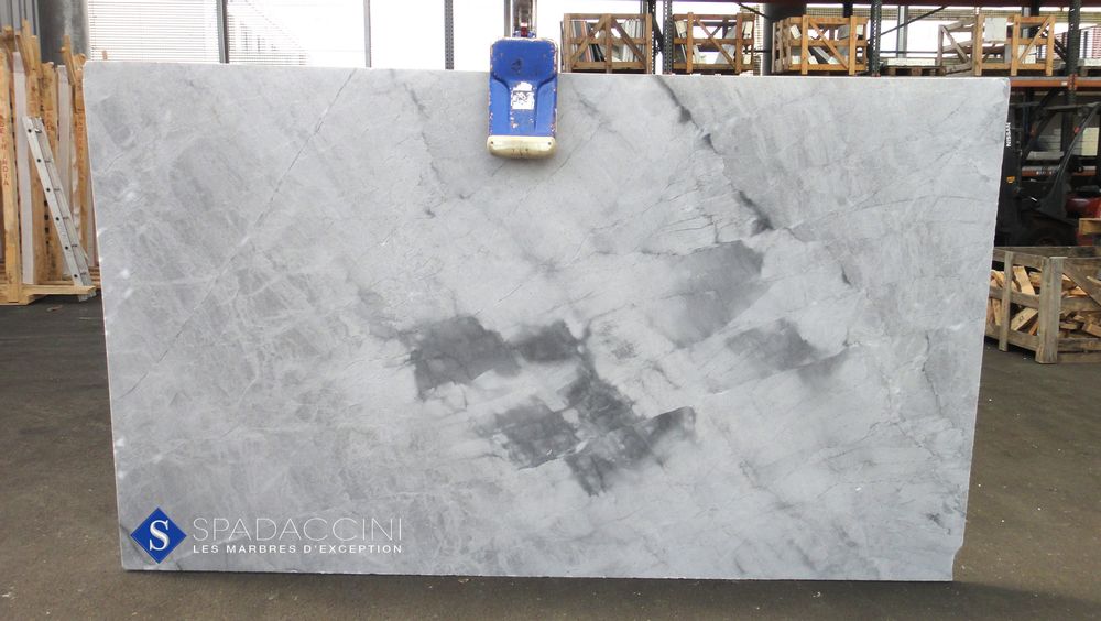 Decorative wall frescoes - Savoy Bluish Grey Marble. - STONE EVOLUTION