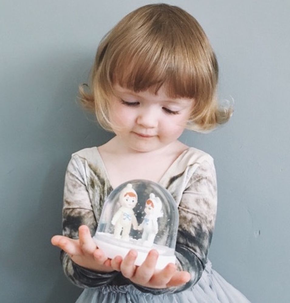 Decorative objects - Woodland Doll Snowball Toy - LAPIN & ME