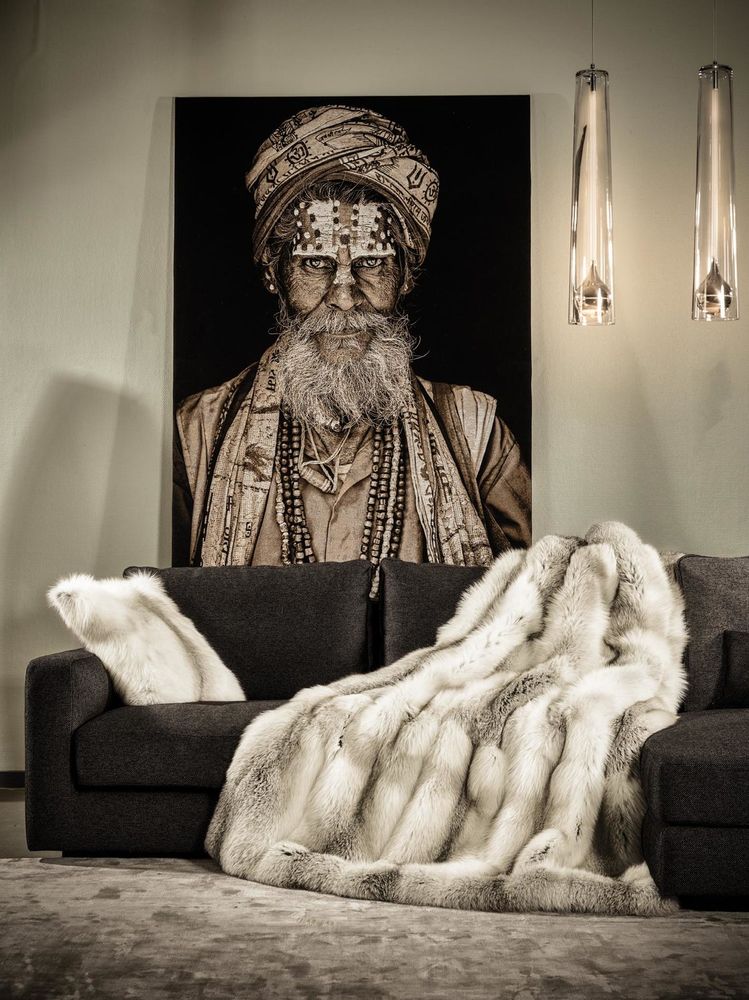 Throw blankets - Real Fur Throws - ALBRECHT CREATIVE CONCEPTS GMBH