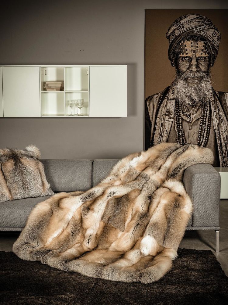 Throw blankets - Real Fur Throws - ALBRECHT CREATIVE CONCEPTS GMBH
