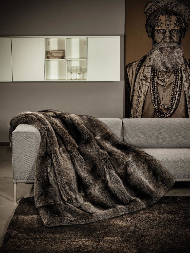 Throw blankets - Real Fur Throws - ALBRECHT CREATIVE CONCEPTS GMBH