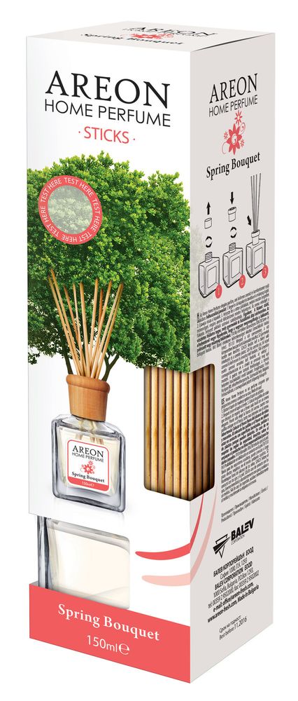 Diffuseurs de parfums - AREON HOME PERFUME STICKS 85 / 150 ML - AREON QUALITY PERFUME