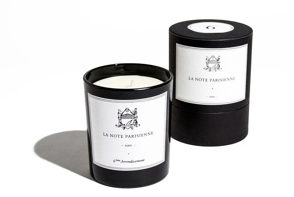 Bougies - Bougie parfumée "6ème Arrondissement" - LA NOTE PARISIENNE