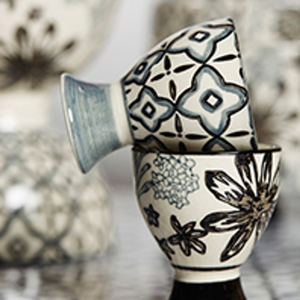 Kitchen utensils - CERAMIC EGG CUP 'ELOIZ' - SEMA