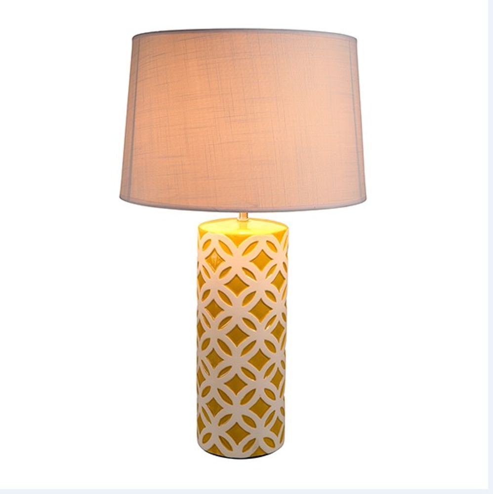 Table lamps - CYLINDRICAL CERAMIC LAMP - SEMA