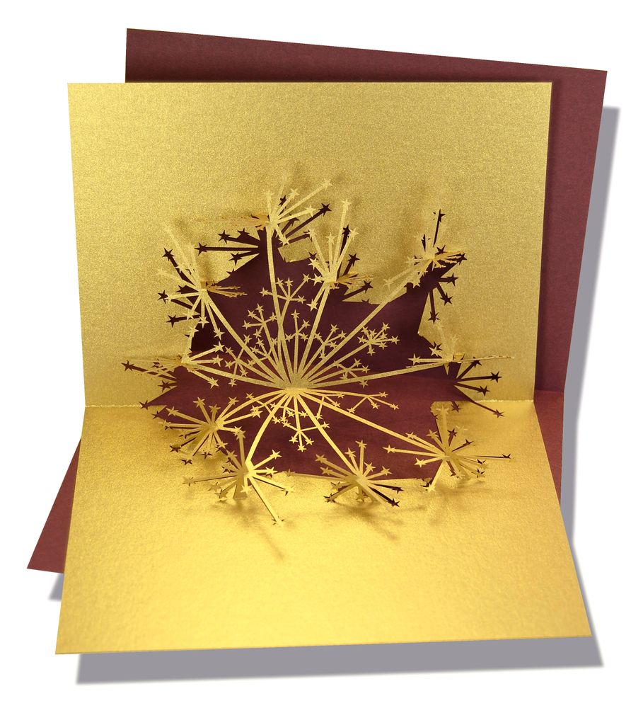 Papeterie - Couleur de la carte pop-up - RIFLETTO FILIGRANES AUS PAPIER
