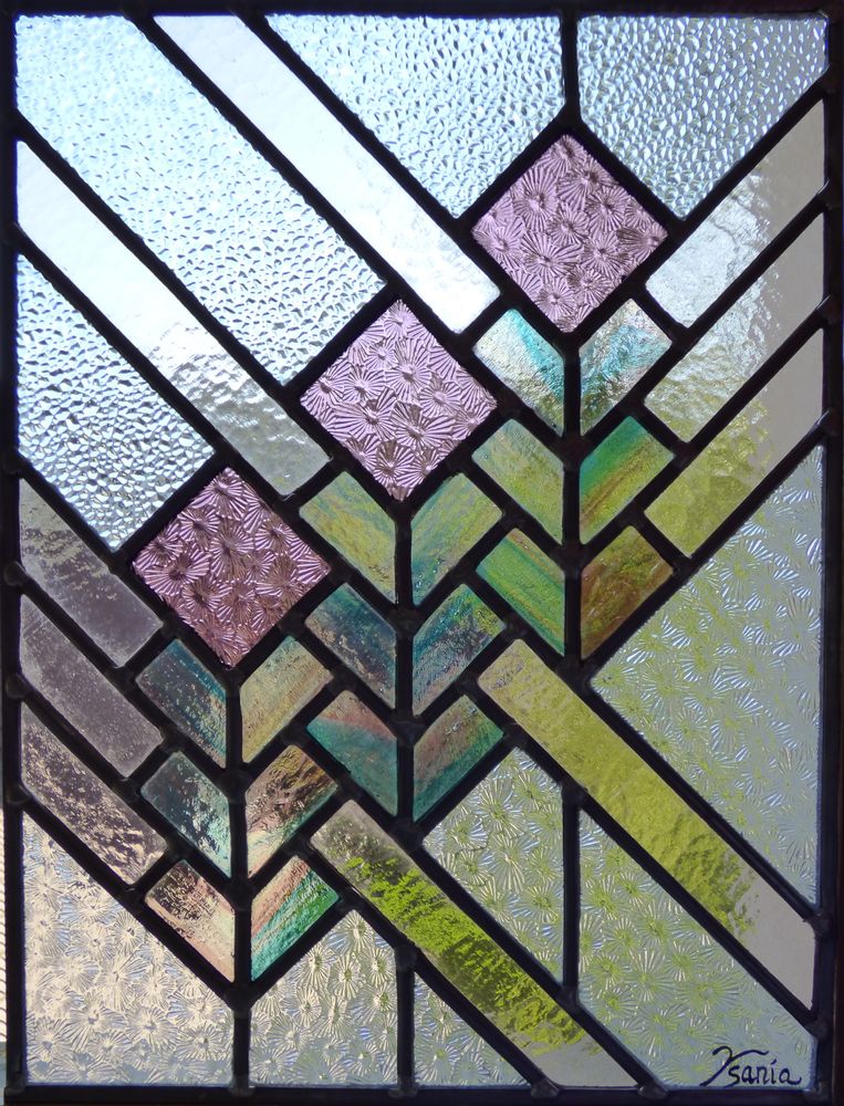 Art glass - Prairie - IRISATIONS