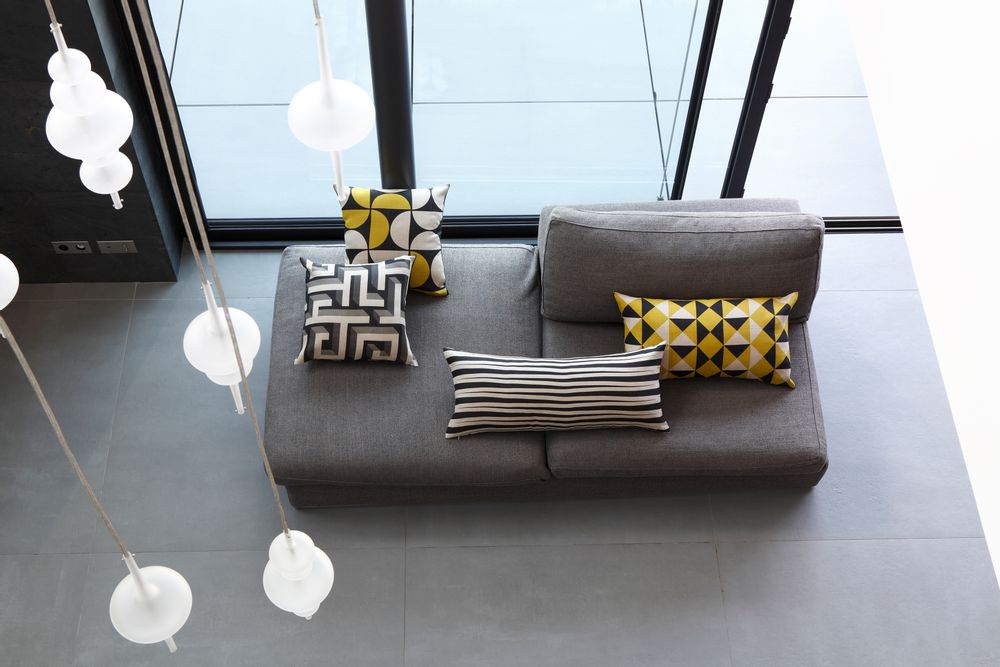 Coussins textile - Coussins en Lin - ROUGE DU RHIN