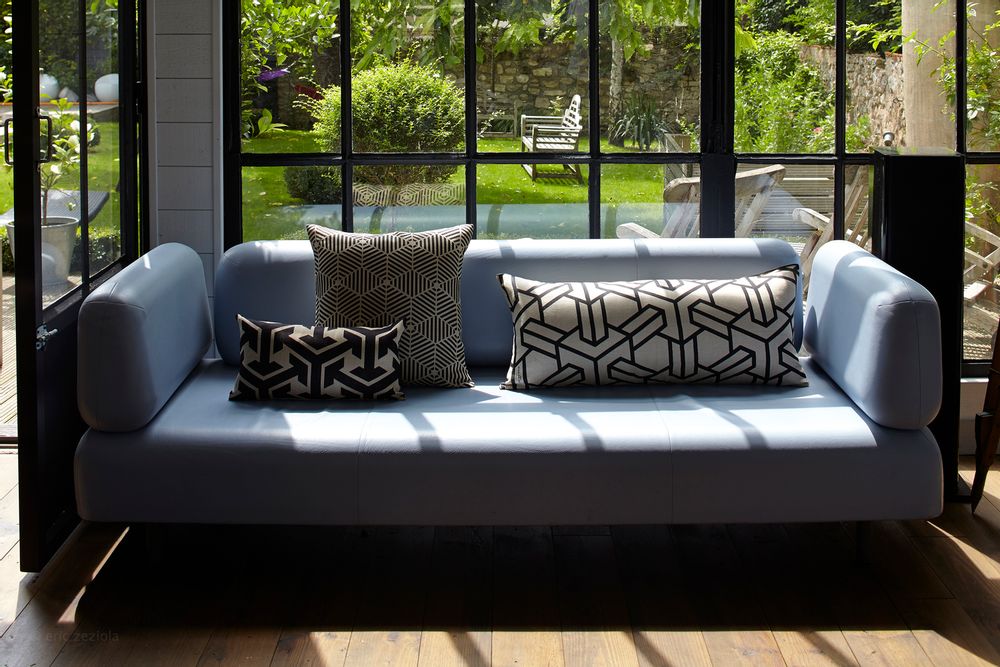 Coussins textile - Coussins en Lin - ROUGE DU RHIN