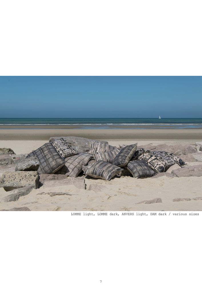 Coussins textile - coussins en lin Leligne made in France  - LELIGNE