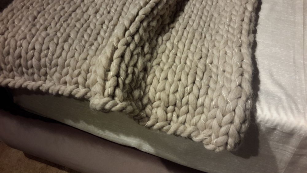 Throw blankets - Blankets ORGANIC GROSSO - HANDMADE TEXTILE BY ALIKA HOME