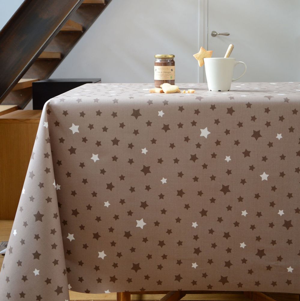 Linge de table textile - Nappes enduites - FLEUR DE SOLEIL