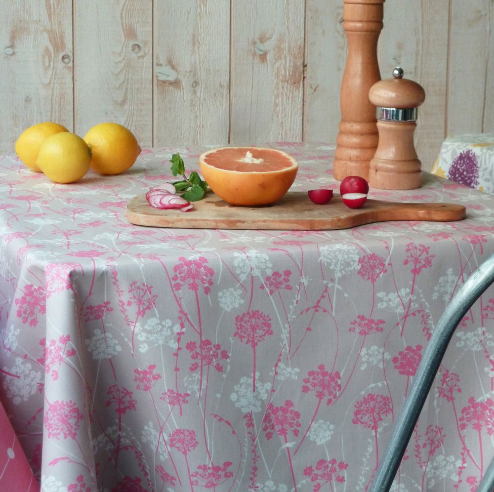 Linge de table textile - Nappes enduites - FLEUR DE SOLEIL