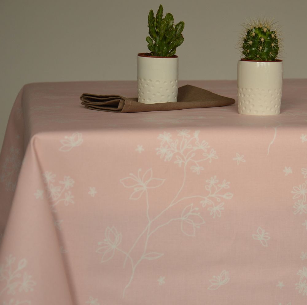 Linge de table textile - Nappes enduites - FLEUR DE SOLEIL