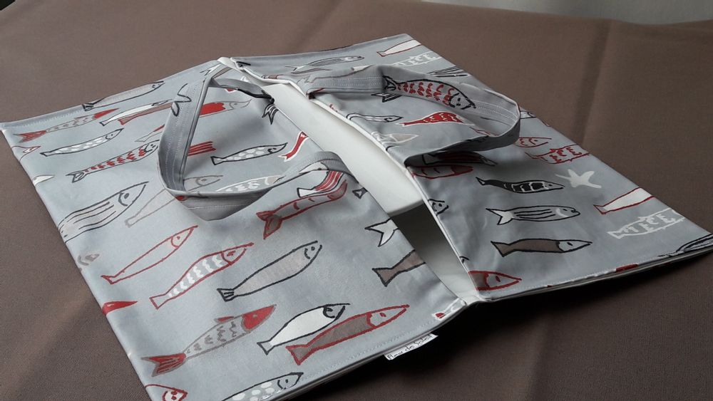 Kitchen linens - Wipeable Pie Carrier Bag - FLEUR DE SOLEIL
