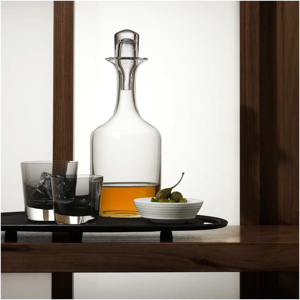 Objets design - Carafe Groove avec couvercle - HERING BERLIN