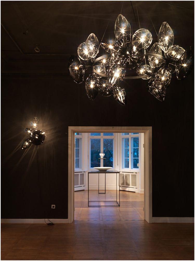 Objets de décoration - Lustre en verre Ray Dance - HERING BERLIN