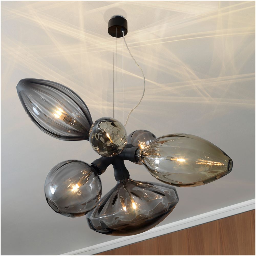 Objets de décoration - Lustre en verre Ray Dance - HERING BERLIN