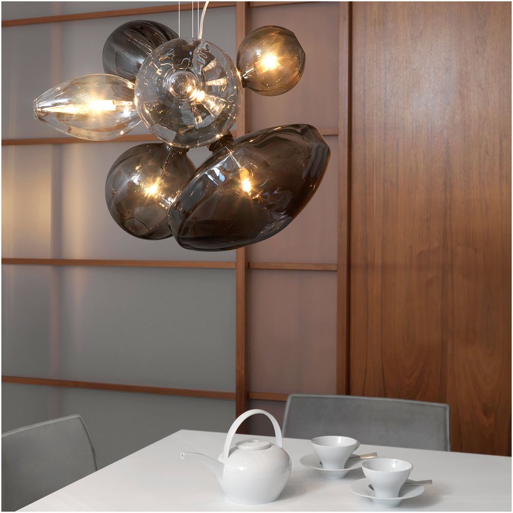 Objets de décoration - Lustre en verre Ray Dance - HERING BERLIN