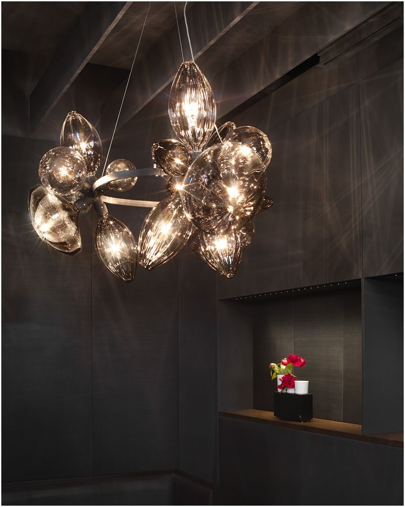 Objets de décoration - Lustre en verre Ray Dance - HERING BERLIN