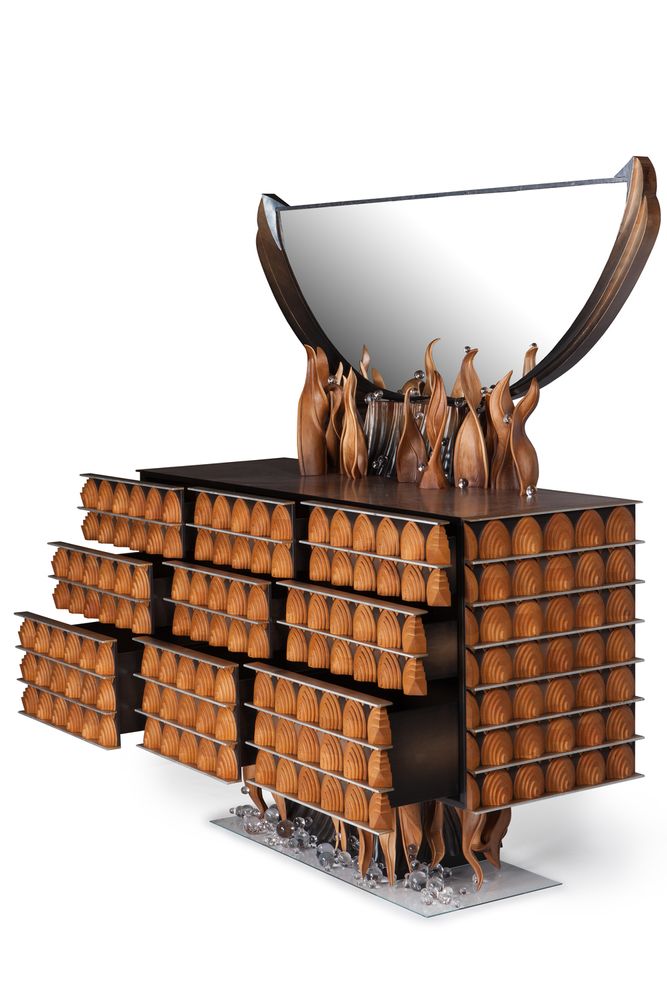 Commodes - Bendroom cabinet - WHISPER - EGLI DESIGN