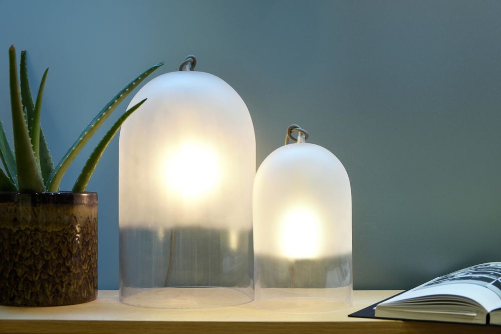 Lampes à poser - “DEWY” glass dome - ENOSTUDIO