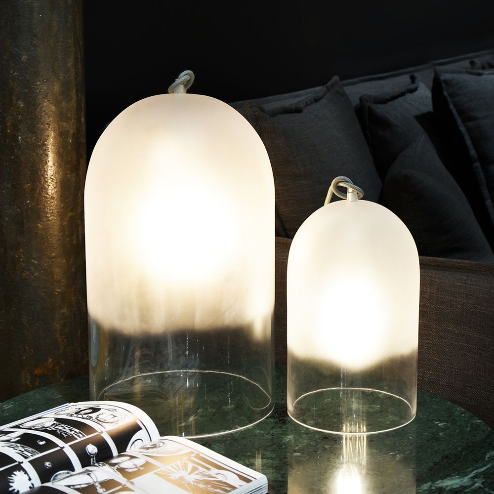 Lampes à poser - “DEWY” glass dome - ENOSTUDIO