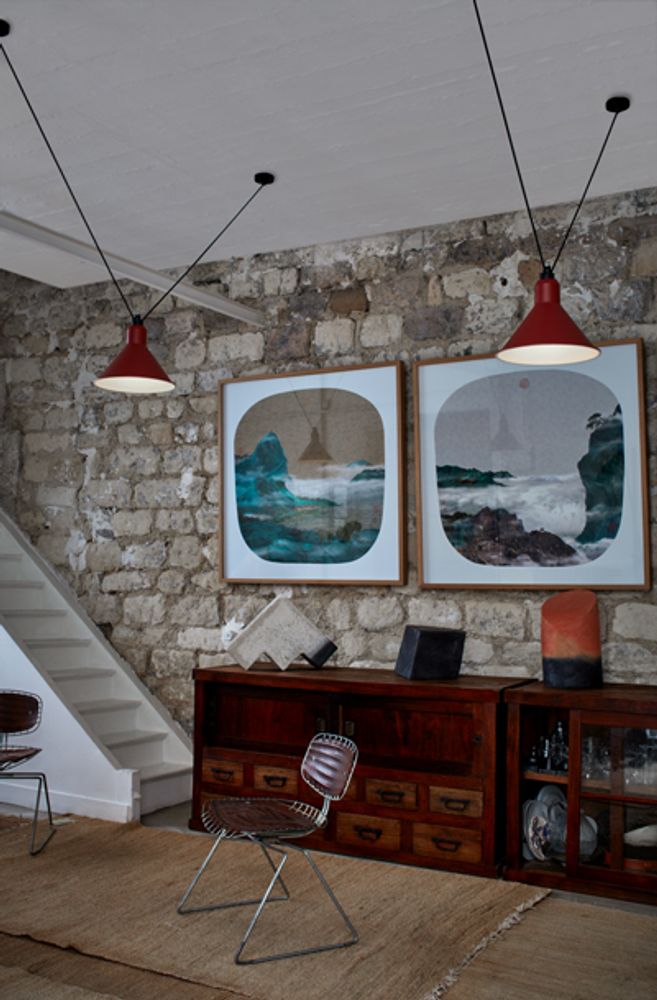 Hanging lights - Les Acrobats de Gras Suspensions - DCW EDITIONS (IN THE CITY)