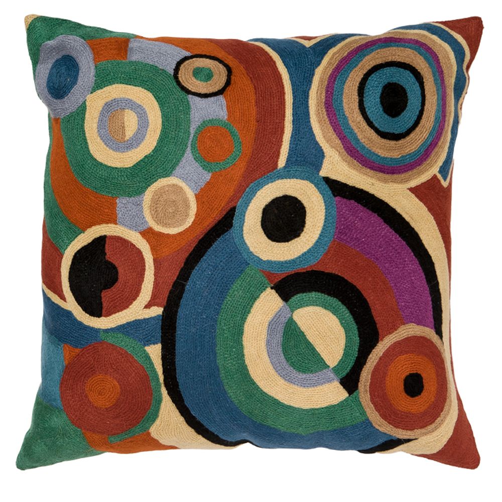 Tapestries - cushion Delaunay R Paris - ZAIDA UK LTD