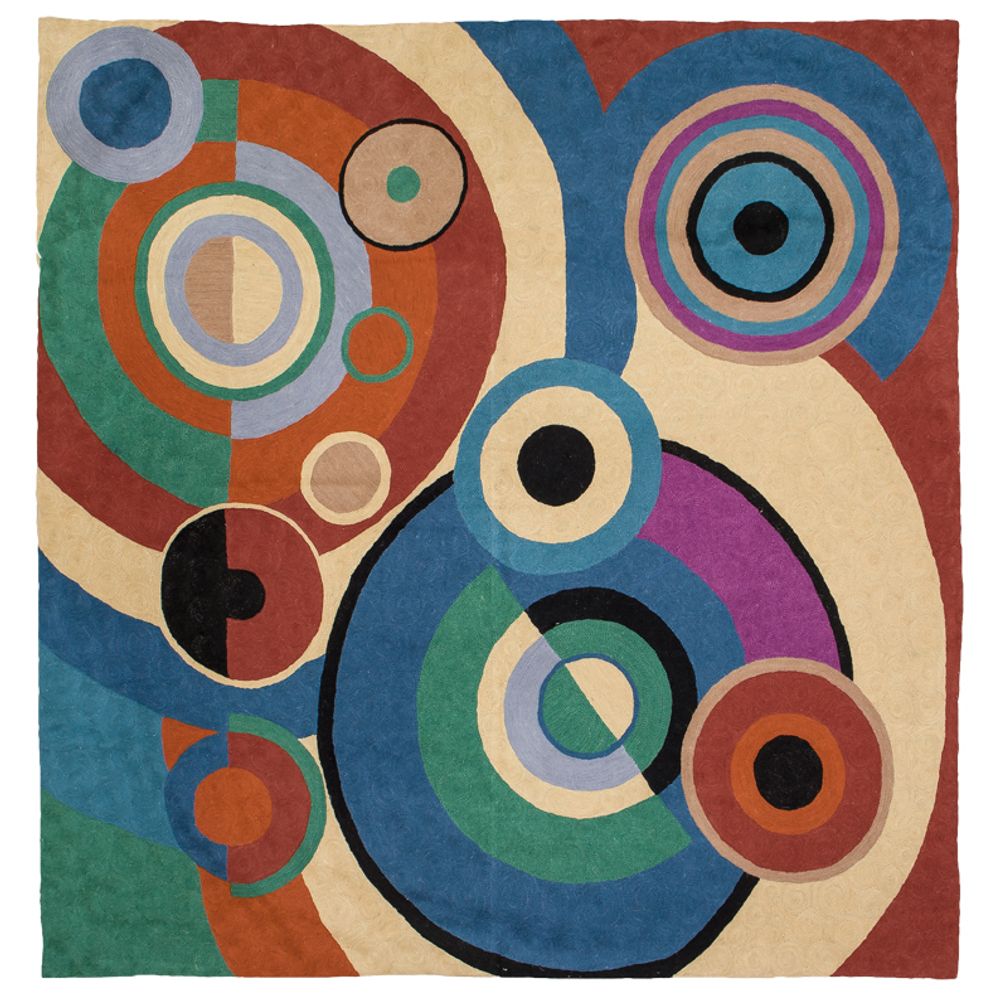 Tapestries - cushion Delaunay R Paris - ZAIDA UK LTD